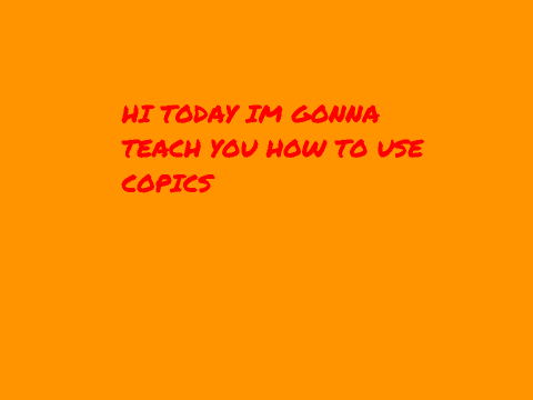 INTRO TO COPICS