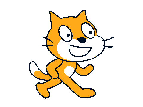 Glitchy Scratch Cat