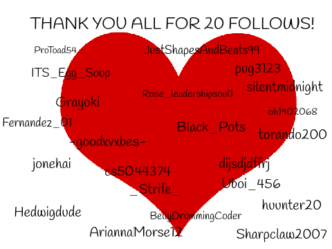 20 Follows Special!