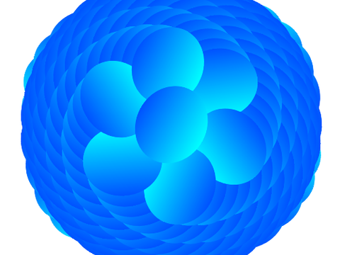 satisfying pen (blue and cyan)