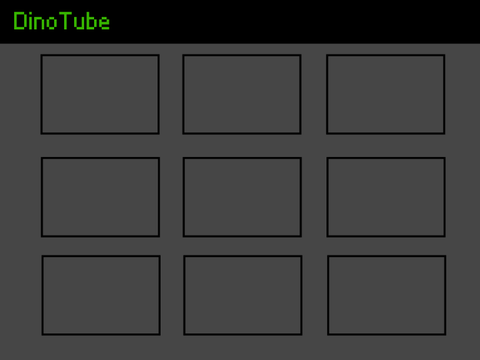 DinoTube v.01 Alpha release