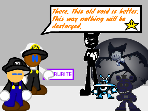 His World (Bout and Cris vs Team Cartoon Cat) Boi