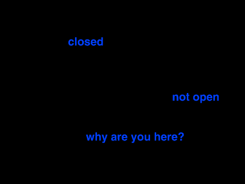 Closed