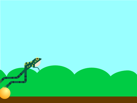 Jumping frog