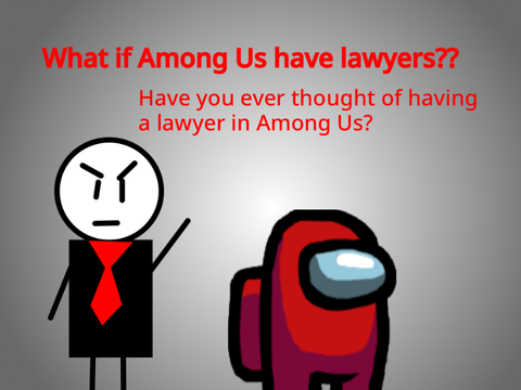 Lawyer and Red got ejected XD #fun #Among Us #animations