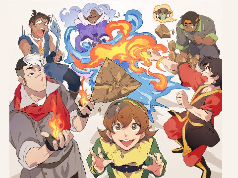 Voltron x Avatar fanart(s)