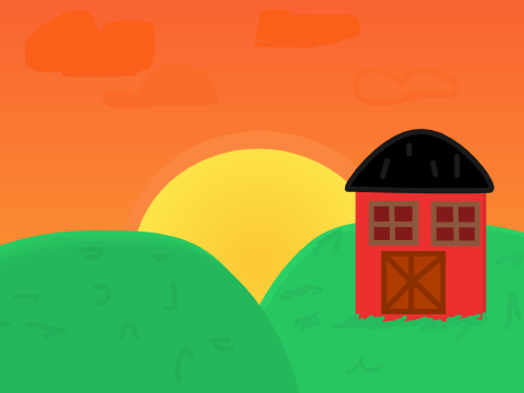 Barnyard Sunrise