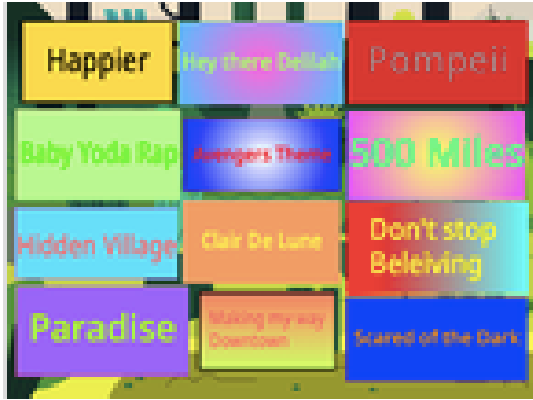 Some songs you wouldn't expect!
