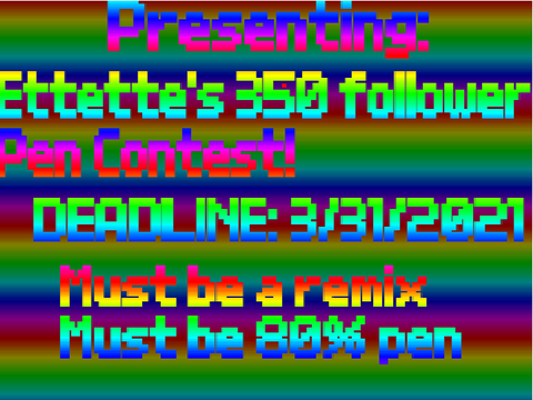 350 follower pen contest{Closed}(WinnerGets5Follows)