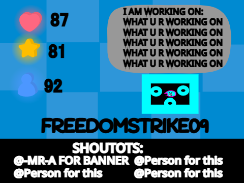 Banner for @Freedomstrik09
