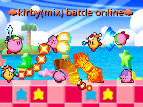☁kirby(mix) battle online☁