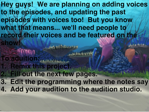 Percy Jackson Show Auditions!