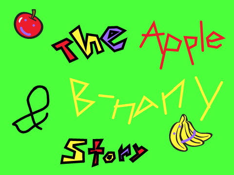 Scratch Project 8 apple & b-nany story