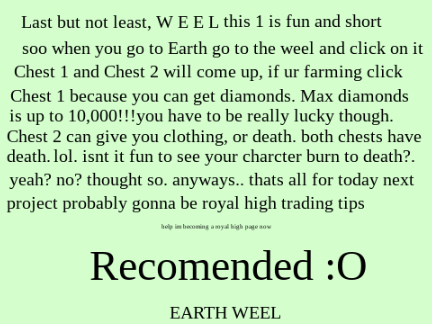 Royal high farming/ leveling up tips!
