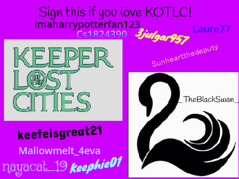 Sign If you truly love KOTLC and the Black Swan  remix