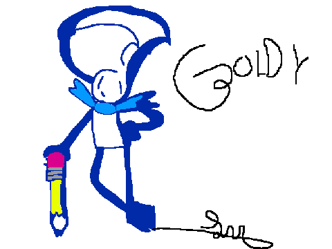 Goldy675 fanart cuz I don't wanna animate. :3