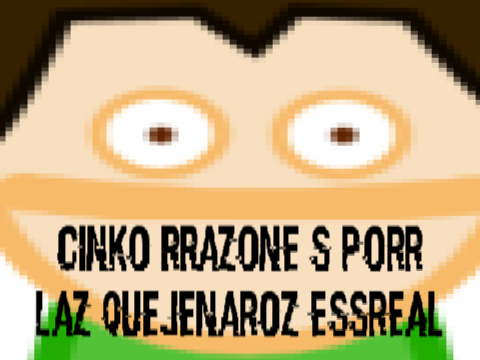 cinko rrazone s porr laz quejenaRoz essreAL