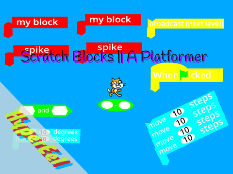 Scratch Blocks || A Platformer #All #Animations #Games #Music #Stories #Tutorials