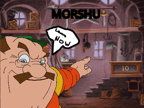Morshu                                                                       but something is off...