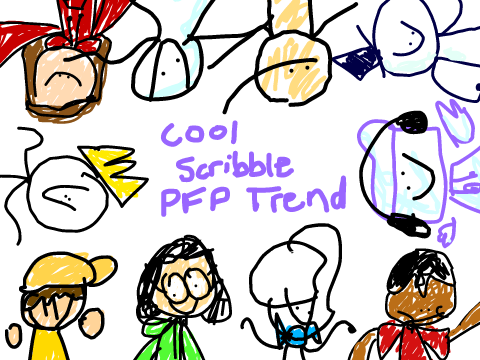Scribble pfps!!!!!!(pog) remix