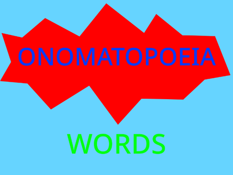 Onomatopoeia Words