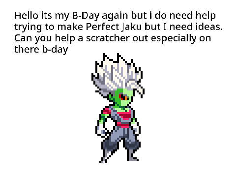 B-Day/Asking for help 