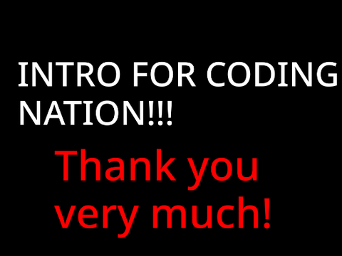 CN (CODING NATION) INTRO 