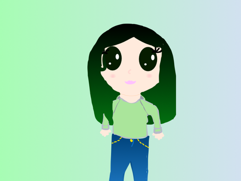 Me as a kawaii ｡ ◕‿‿◕ ｡
