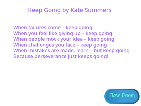 Poem generator 
