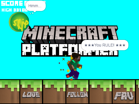 Minecraft Platformer 1