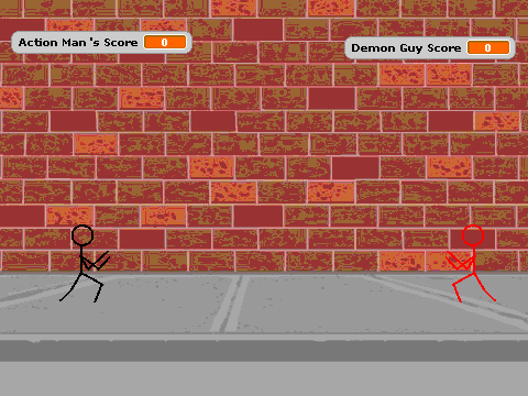 Action Man vs. Demon Guy