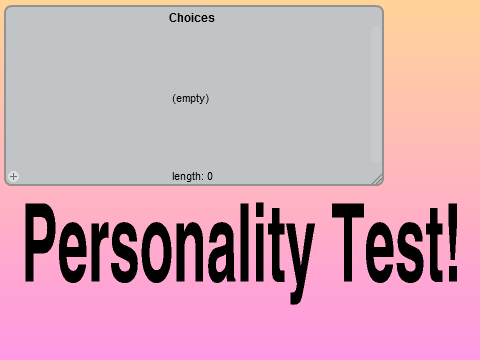 Personality Test - What's your personality?