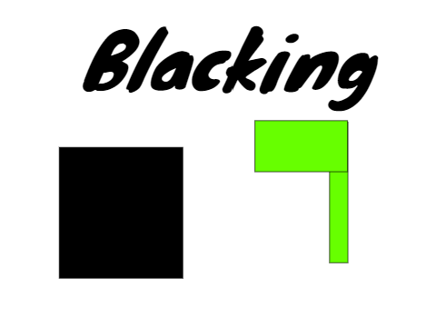Blacking // A platformer