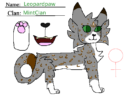 Leopardpaw and Silentblossom