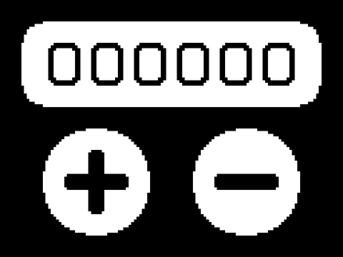 ☁ Pixelated Cloud Counter ☁