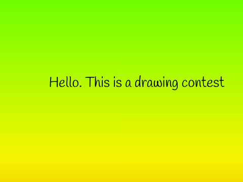 Drawing Contest