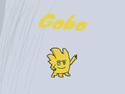 Quick Scratch Cat and Gobo Art