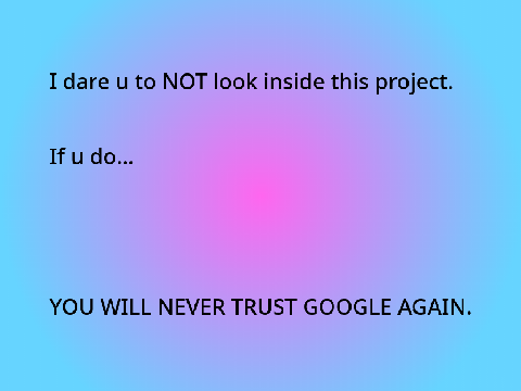 just DON'T. DON'T DO IT.