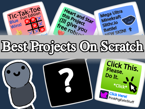 Top 5 Scratch Projects || #animations #all