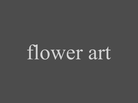 flower art
