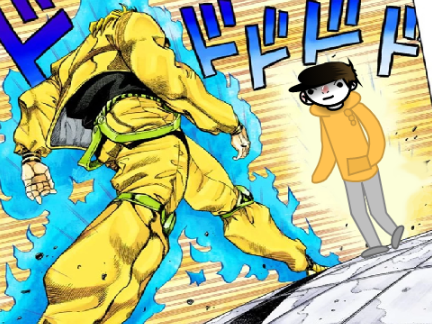 A Fight But It's Jojo