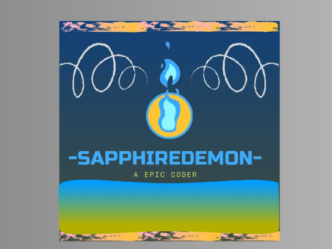 Saphhire demon PFP contest