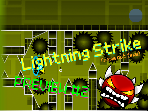 Geometry Dash: Lightning Strike Preview 2