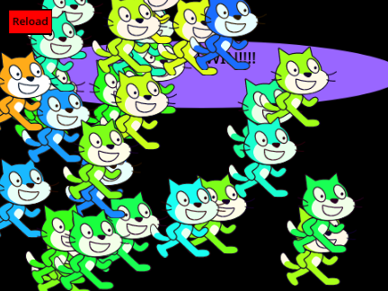 fun cat coloring