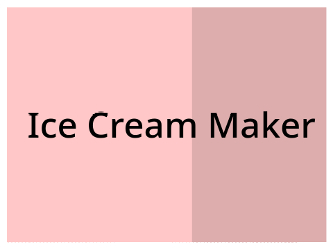Ice Cream Maker UPDATED