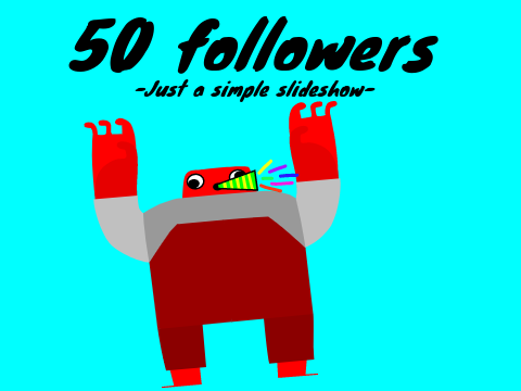 50 followers!