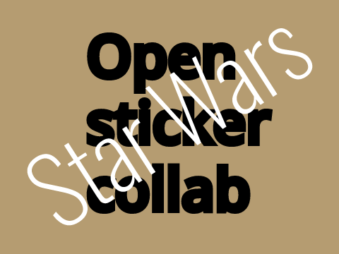 Open sticker collab! /Star Wars Entry\