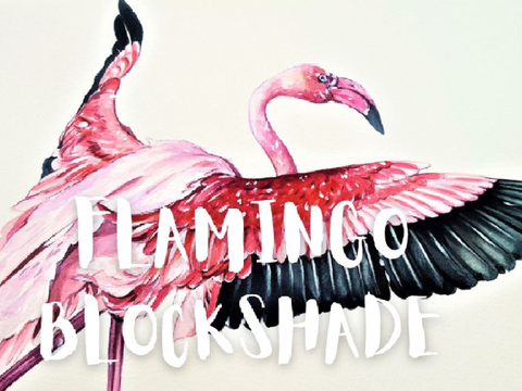 Flamingo Blockshade