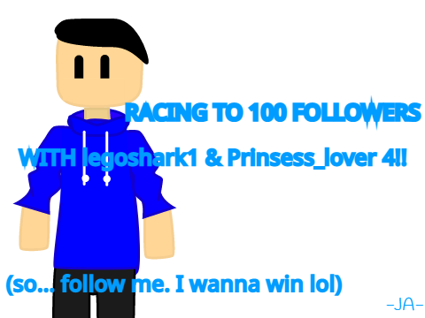 Racing to 100 Followers!! :)