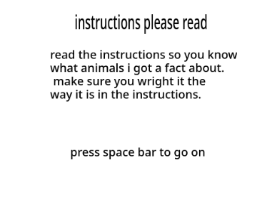 a fact about 27+ animal you can search